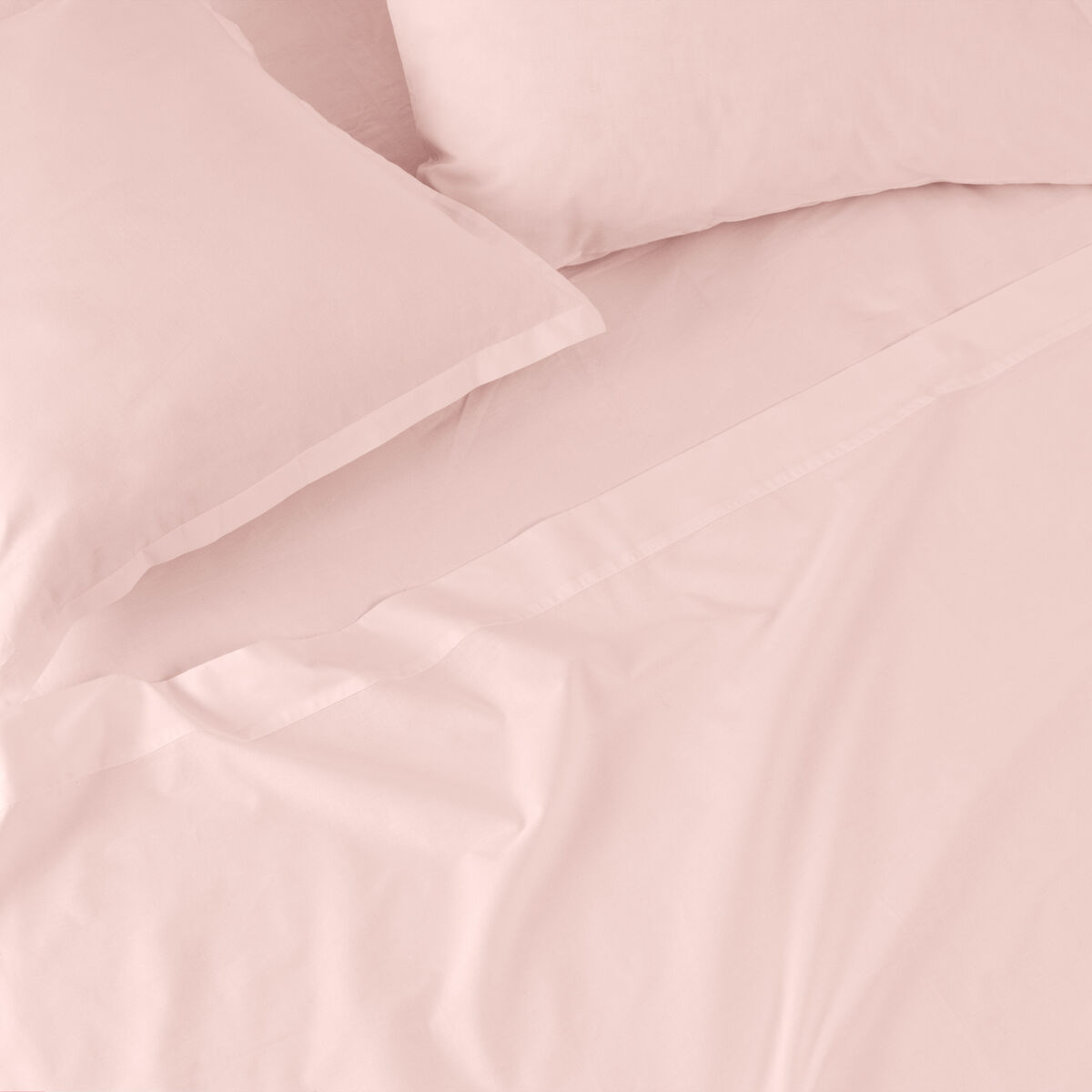 Onderlaken HappyFriday BASIC Licht Roze 140 x 200 x 32 cm 